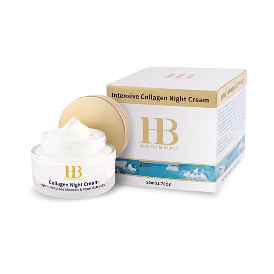 H&B, Intensywny krem na noc z kolagenem - 50 ml H&B