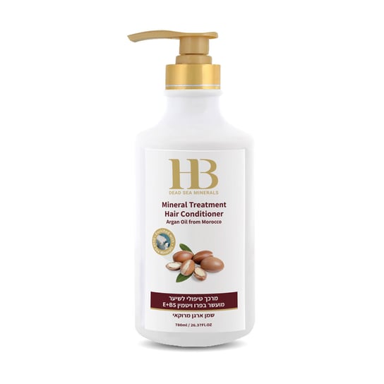 H&B, Odżywka do włosów z olejkiem arganowym, 780 ml H&B
