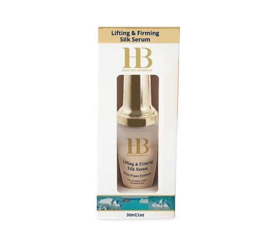 H&B, Serum ujędrniająco-napinające do twarzy z jedwabiem - 30 ml H&B