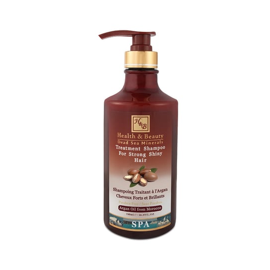 H&B, szampon pielęgnacyjny do włosów z olejkiem arganowym, 780 ml H&B