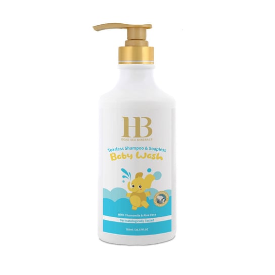 H&B, szampon żel płyn do mycia dla dzieci i niemowląt 3w1, 780 ml H&B