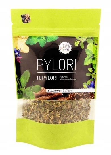 H. Pylori - naturalna mieszanka ziołowa, Suplement diety, 150 g, Organis Tornado
