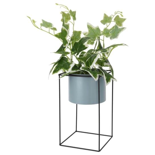 H&S Collection Sztuczna roślina w doniczce, metalowy stojak, 44 cm vidaXL