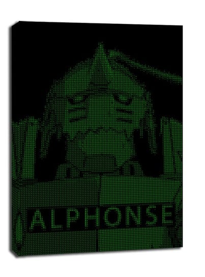 H4CK3D - Alphonse, Fullmetal Alchemist - obraz na płótnie 20x30 cm Galeria Plakatu