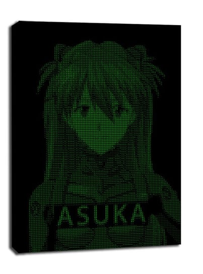 H4CK3D - Asuka, Evangelion - obraz na płótnie 20x30 cm Galeria Plakatu