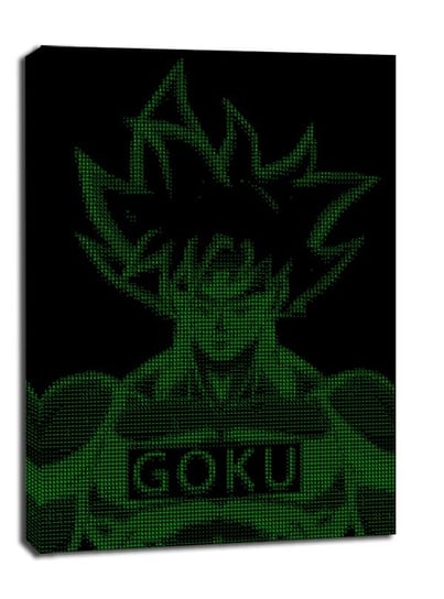 H4CK3D - Goku, Dragon Ball - obraz na płótnie 40x50 cm Galeria Plakatu