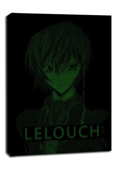 H4CK3D - Lelouch, Code Geass - obraz na płótnie 30x40 cm Galeria Plakatu
