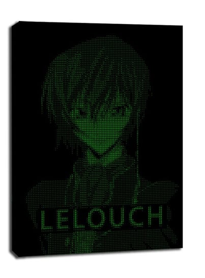 H4CK3D - Lelouch, Code Geass - obraz na płótnie 70x100 cm Galeria Plakatu