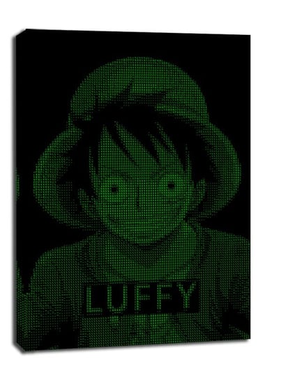 H4CK3D - Luffy, One Piece - obraz na płótnie 20x30 cm Galeria Plakatu