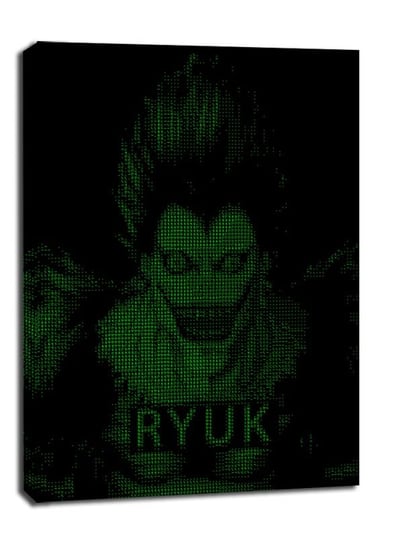H4CK3D - Ryuk, Death Note - obraz na płótnie 70x100 cm Galeria Plakatu