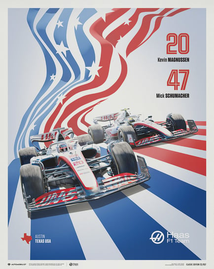 Haas F1 Team - United States Grand Prix - 2022 | Classic Edition Automobilist