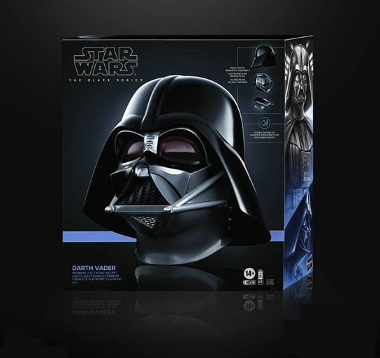 Habro, Star Wars Black Series, Hełm elektroniczny Darth Vader Premium, F5514 Hasbro