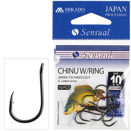 Haczyk Sensual Chinu Mikado Ring hak nr4 op.10szt Mikado
