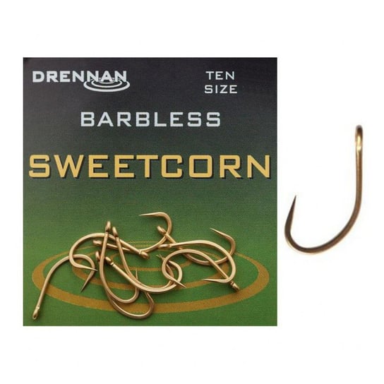 Haczyki Bezzadziorowe Drennan Sweetcorn Barbless r. 10 Inna marka