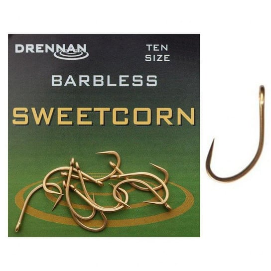 Haczyki Bezzadziorowe Drennan Sweetcorn Barbless r. 12 Inna marka