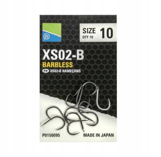 Haczyki Bezzadziorowe Preston Xs02-B Hooks R. 14 Inna marka