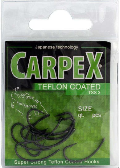 Haczyki karpiowe Carpex Teflon Super Strong 3 Carpex