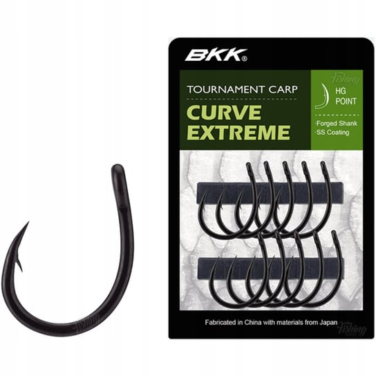 HACZYKI KARPIOWE Z ZADZIOREM BKK CURVE EXTREME R. 2 BKK