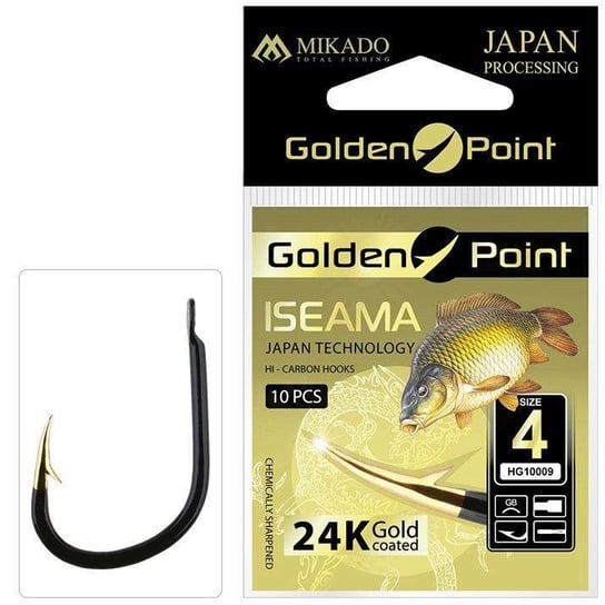Haczyki Mikado Golden Point Iseama Mikado