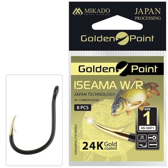 Haczyki Mikado Golden Point Iseama W/R Mikado