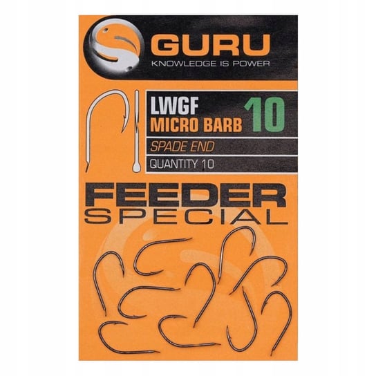 HACZYKI MIKRO ZADZIOR Z ŁOPATKĄ GURU LWGF SPADE END FEEDER SPECIAL R. 18 Guru