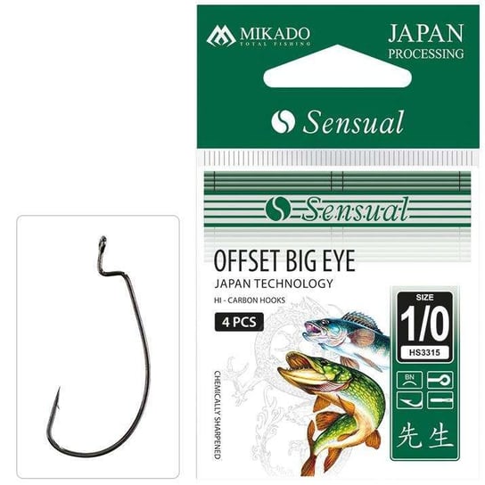 Haczyki Sensual Offset Big Eye Mikado Inna marka