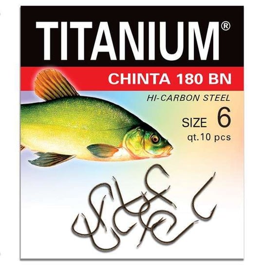 Haczyki Titanium CHINTA 180 Robinson