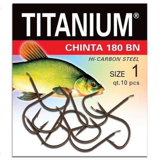 Haczyki Titanium CHINTA 180 Robinson