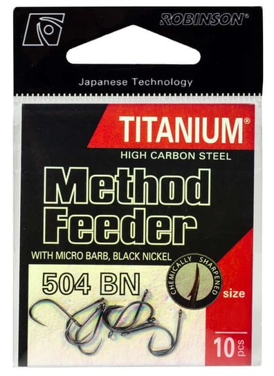 Haczyki Titanium METHOD FEEDER 504 Robinson