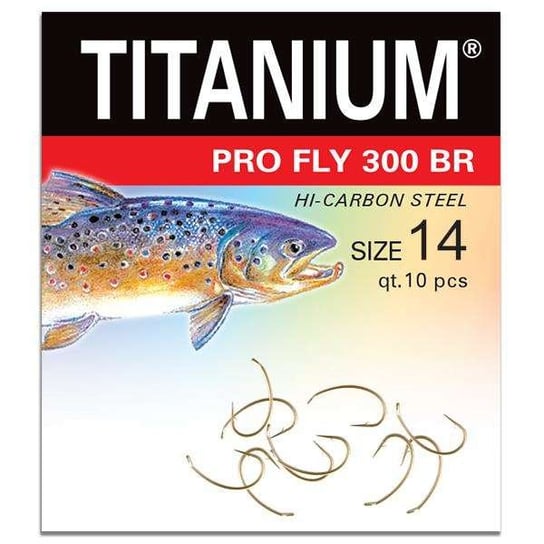 Haczyki Titanium PRO FLY 300 Robinson