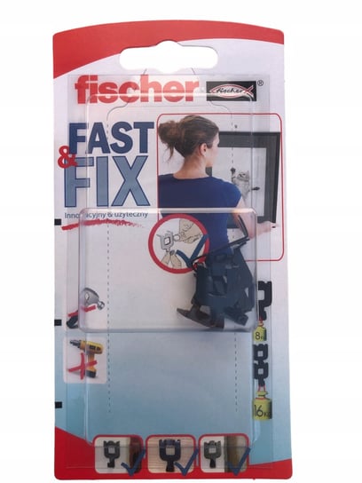 Haczyki uniwersalne fischer Fast&Fix 4 szt. FISCHER
