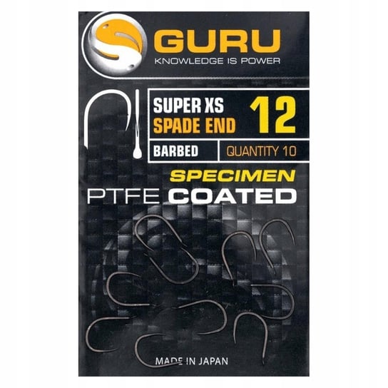 HACZYKI Z ZADZIOREM Z ŁOPATKĄ GURU SUPER XS SPADE END BARBED R. 12 Guru