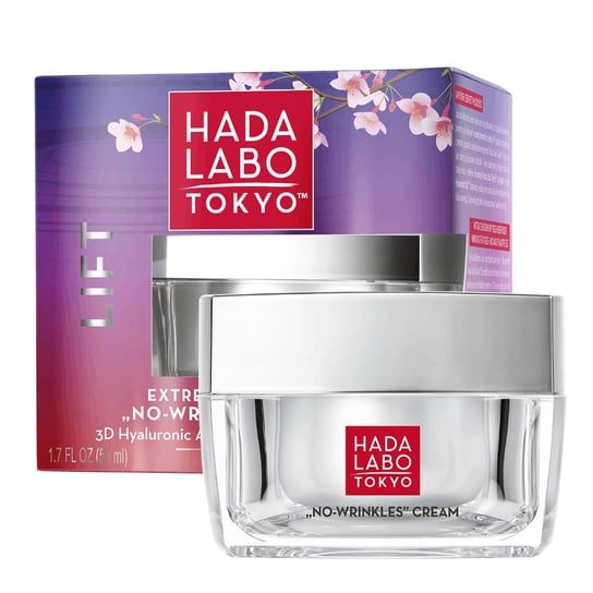 Hada Labo Tokyo Lift „No-Wrinkles” Przeciwzmarszczkowy krem odbudowujący na dzień i noc Hada Labo Tokyo