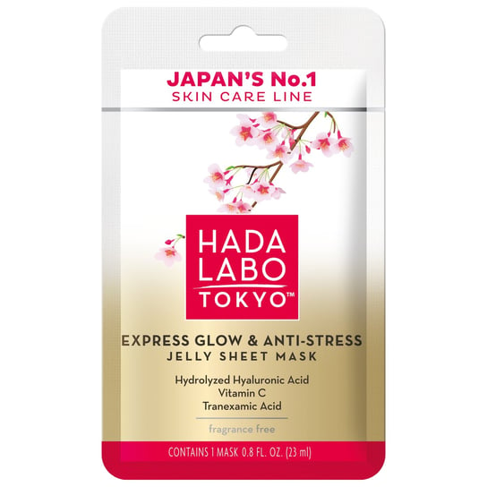 Hada Labo Tokyo Premium, Maska Do Twarzy Express Glow & Anti-Stress, 20ml Hada Labo Tokyo