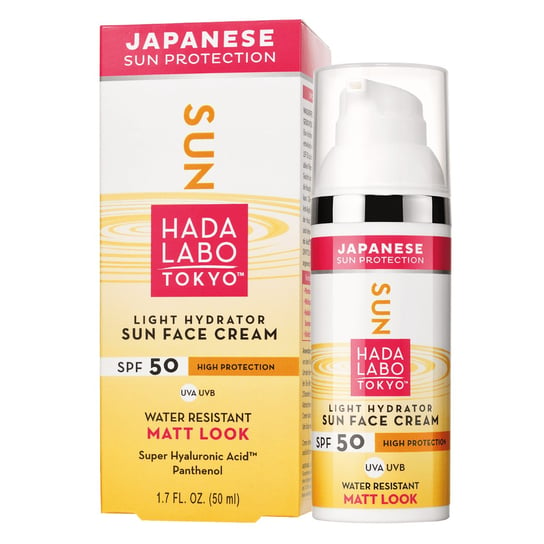 Hada Labo Tokyo Sun Wodoodporny, nawilżający krem do twarzy SPF 50 Hada Labo Tokyo