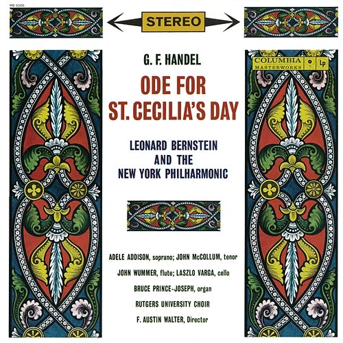 Händel: Ode for St. Cecilia's Day, HWV 76 Leonard Bernstein