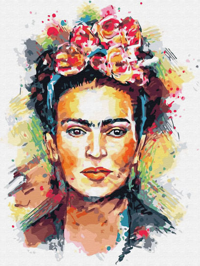 Haft Diamentowy Bez Ramy Frida Kahlo - Decoupage 30x40 Mozaika Diamentowa 5d artnapi