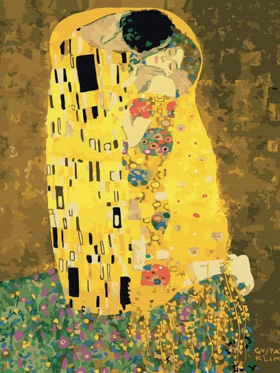 Haft Diamentowy Bez Ramy Pocałunek (gustav Klimt) 30x40 Mozaika Diamentowa 5d artnapi