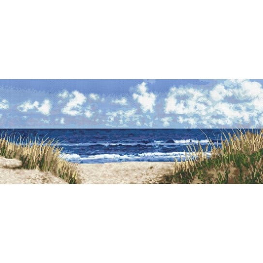Haft krzyżykowy - Zestaw do haftu - Morska plaża CORICAMO