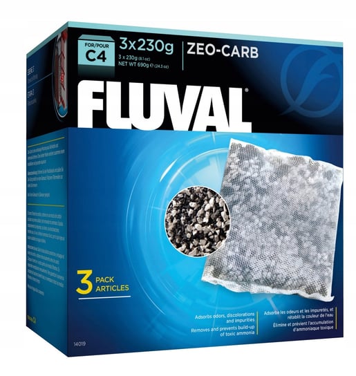 Hagen Wkład węglowy Zeo-Carb do filtra Fluval C4 Hagen