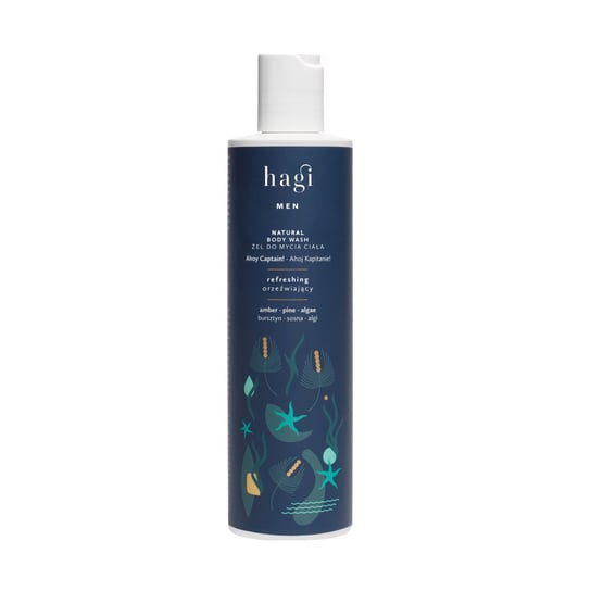 HAGI Men, Ahoj Kapitanie, Żel do mycia ciała, 300 ml Hagi