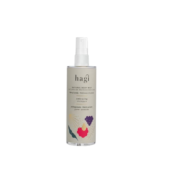 Hagi, Naturalna mgiełka do ciała malinowy chruśniak, 100 ml Hagi
