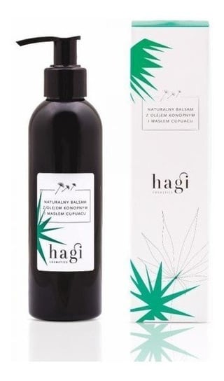 Hagi, Naturalny balsam do ciała z Olejem Konopnym i Masłem Cupuacu, 200 ml Hagi