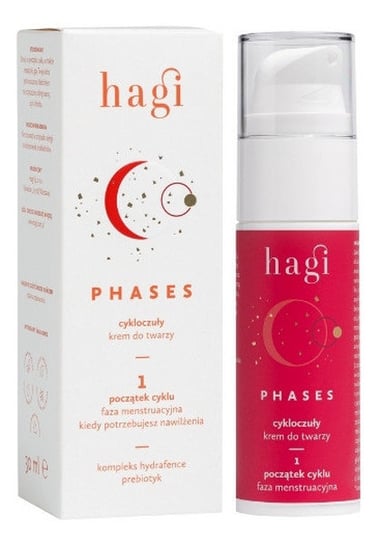 Hagi Phases Cykloczuły krem do twarzy - początek cyklu 1 30ml Hagi