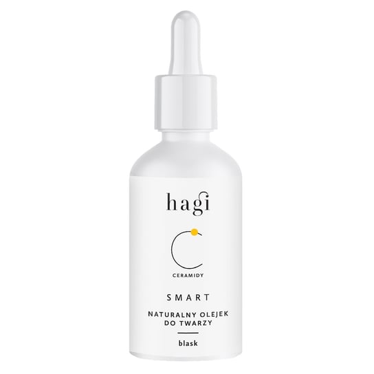 Hagi, Rozświetlający olejek do masażu twarzy z ceramidami, SMART C, 30 ml Hagi