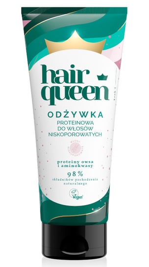 Hair Queen Proteinowa odżywka do włosów niskoporowatych 200ml Hair Queen