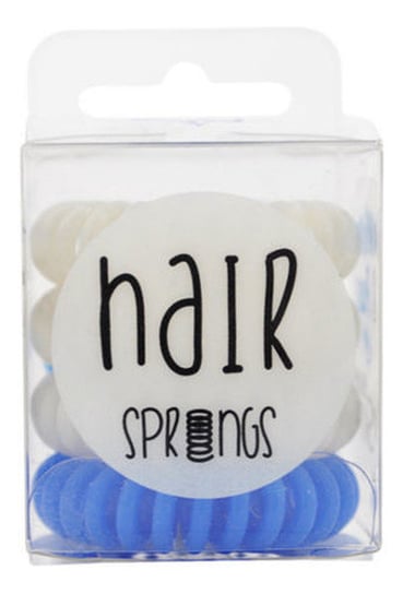 Hair Springs, gumki do włosów, 4 szt. Hair Springs