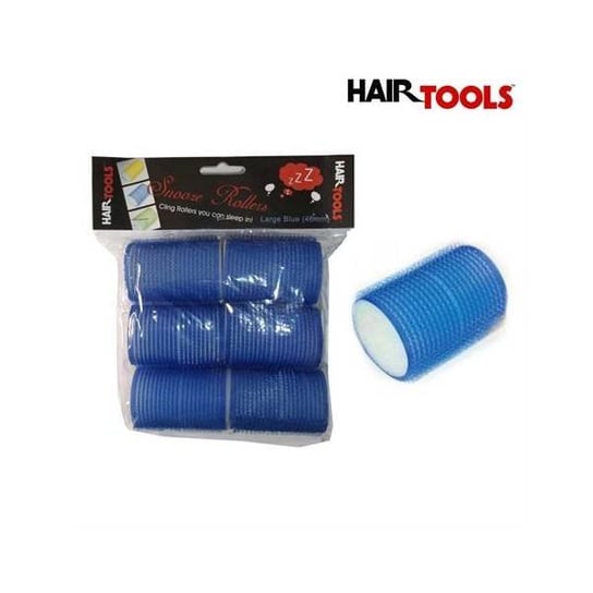 Hair Tools Wałki Z Gąbką Niebieskie 40mm 6szt Hair Tools