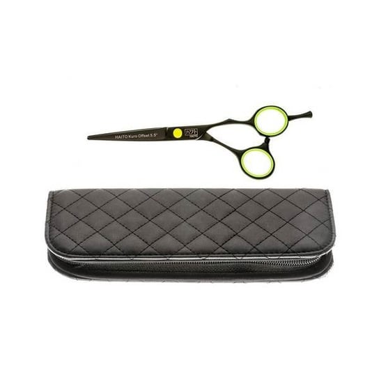 HAITO Kuro Offset Nożyczki Fryzjerskie Czarne 5.5" Hair Tools