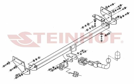 Hak holowniczy Steinhof K-022 Steinhof